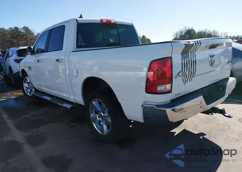 2016 Ram 1500 Big Horn из США, поврежденный, VIN 1C6RR7LG2GS177699